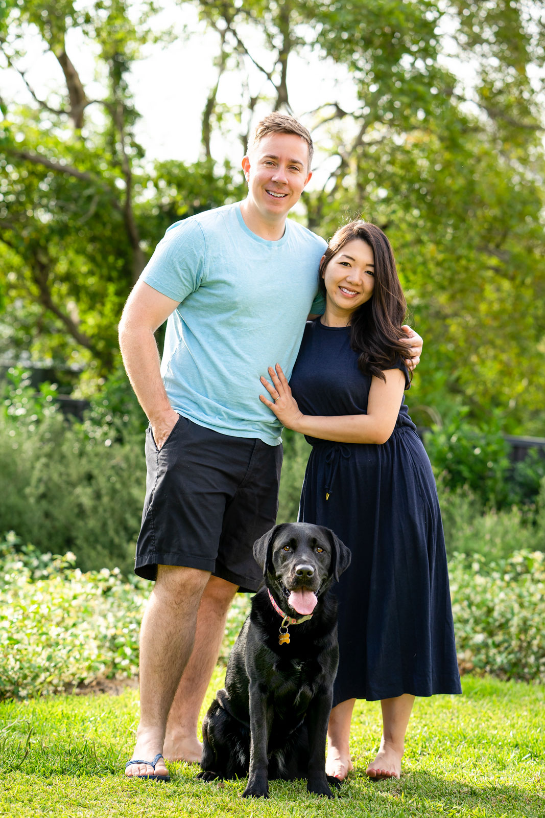 home labrador couple